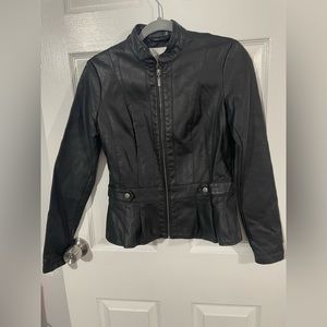 Leather jacket